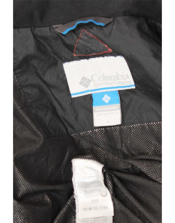 Columbia Mens Interchange Liner Padded Jacket UK 36 Small Black Polyester