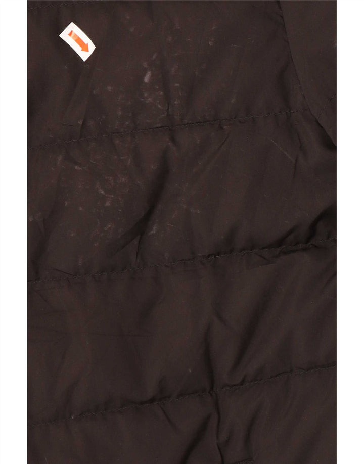 Zara Mens Padded Jacket UK 40 Large Black Polyester