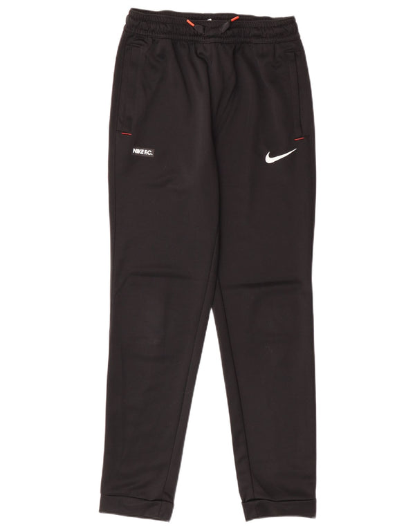 Nike Boys Tracksuit Trousers Joggers 13-14 Years XL Black Polyester