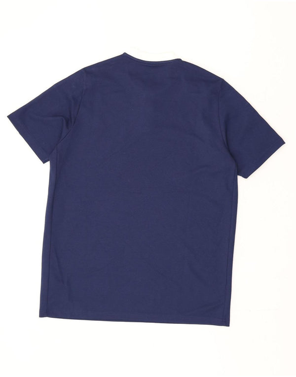 Adidas Mens Aeroready T-Shirt Top Medium Navy Blue Cotton
