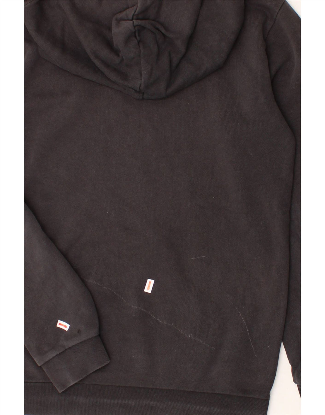 ADIDAS Mens Hoodie Jumper Medium Black Cotton Vintage Adidas and Second-Hand Adidas from Messina Hembry 