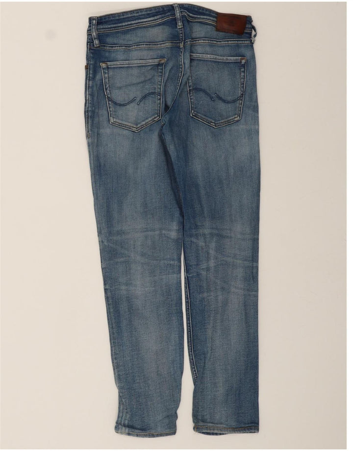 JACK & JONES Mens Slim Jeans W33 L30 Blue Cotton Vintage Jack & Jones and Second-Hand Jack & Jones from Messina Hembry 