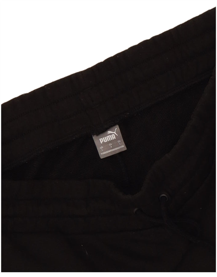 Puma Womens Sport Shorts UK 14 Large Black