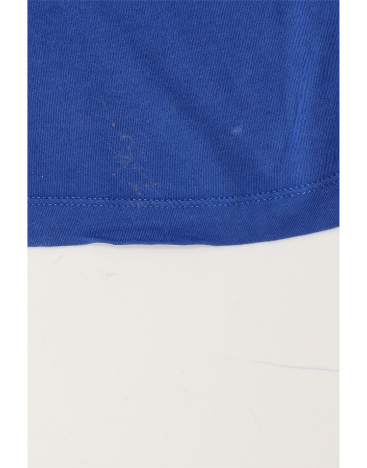 NIKE Mens Graphic T-Shirt Top XL Blue Cotton