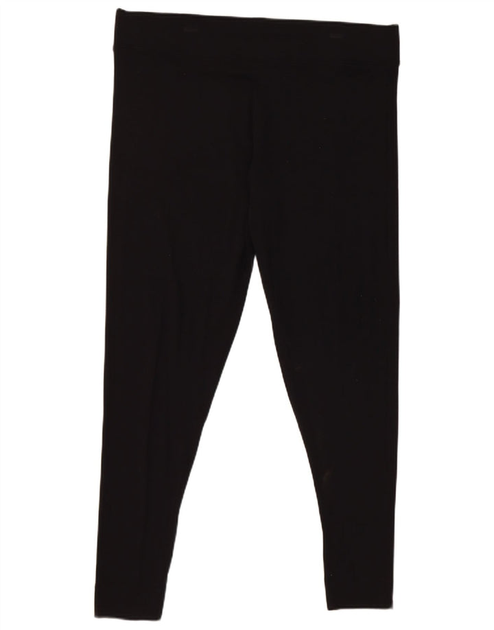Marks & Spencer Womens Leggings UK 18 XL Black Viscose
