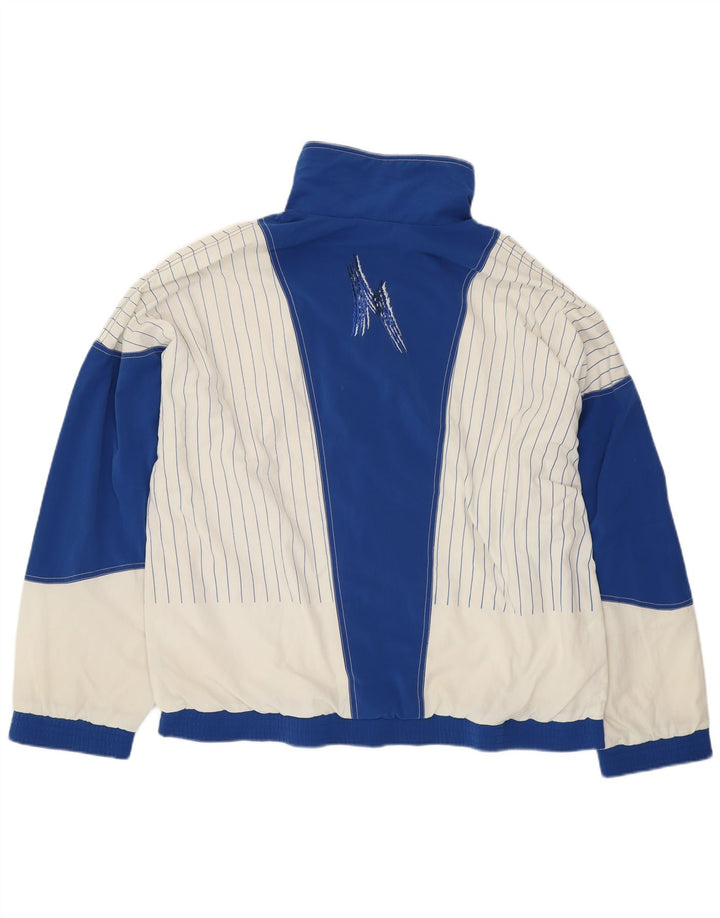 LOTTO Mens Graphic Tracksuit Top Jacket UK 42/44 XL White Colourblock