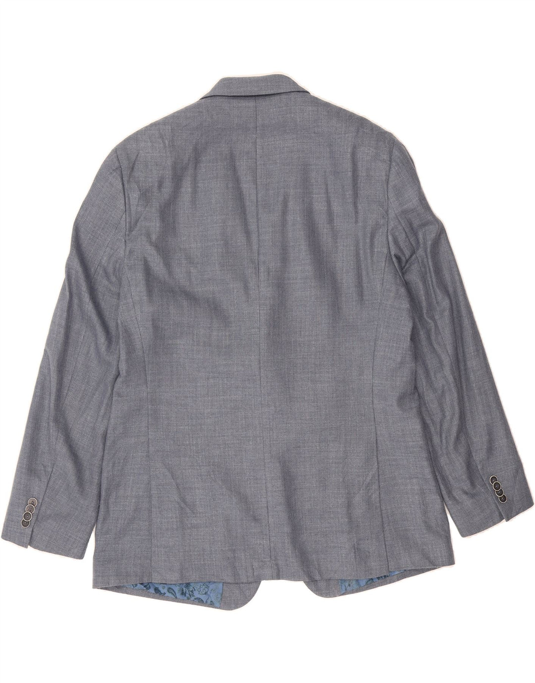 MICHAEL KORS Mens 2 Button Blazer Jacket IT 42 XL Blue Polyester Vintage Michael Kors and Second-Hand Michael Kors from Messina Hembry 
