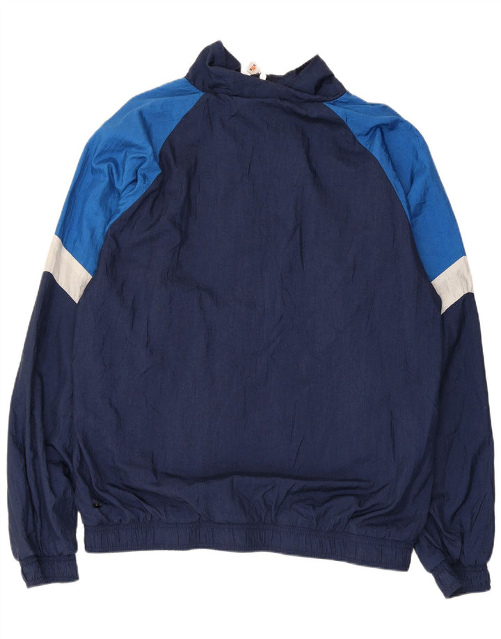 Ellesse Mens Tracksuit Top Jacket XL Blue Colourblock Polyester