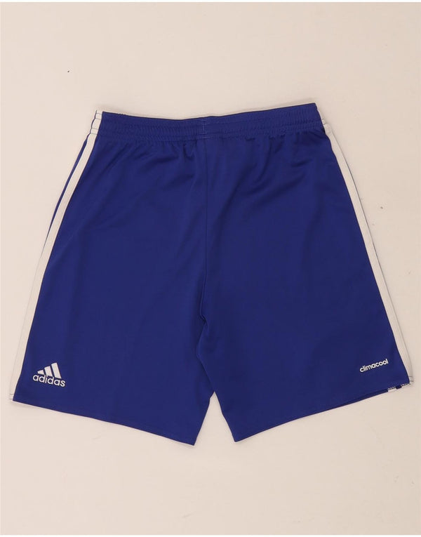 ADIDAS Boys Chelsea FC Graphic Sport Shorts 11-12 Years  Blue Polyester