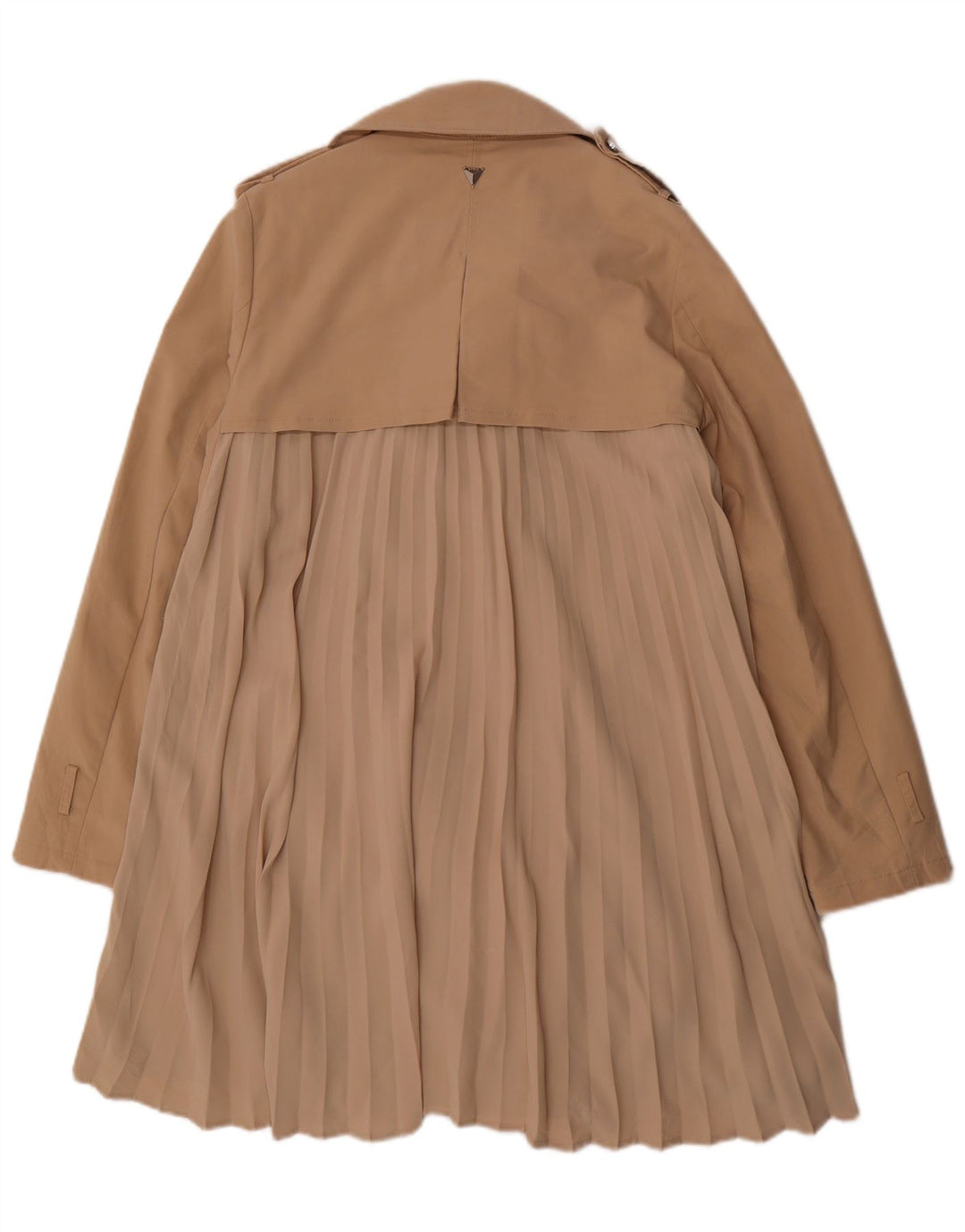 GUESS Womens Trench Coat UK 14 Medium Beige Polyester