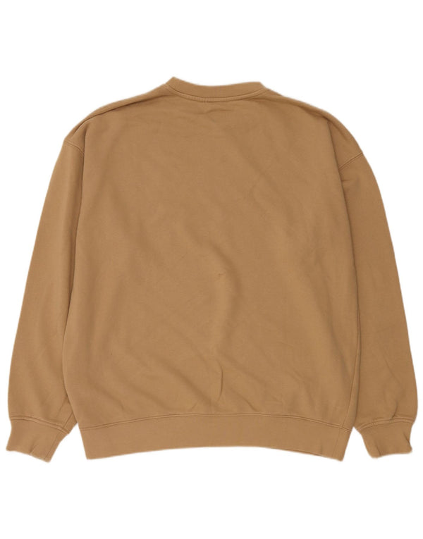 LEVI'S Mens Loose Fit Sweatshirt Jumper Medium Beige Cotton
