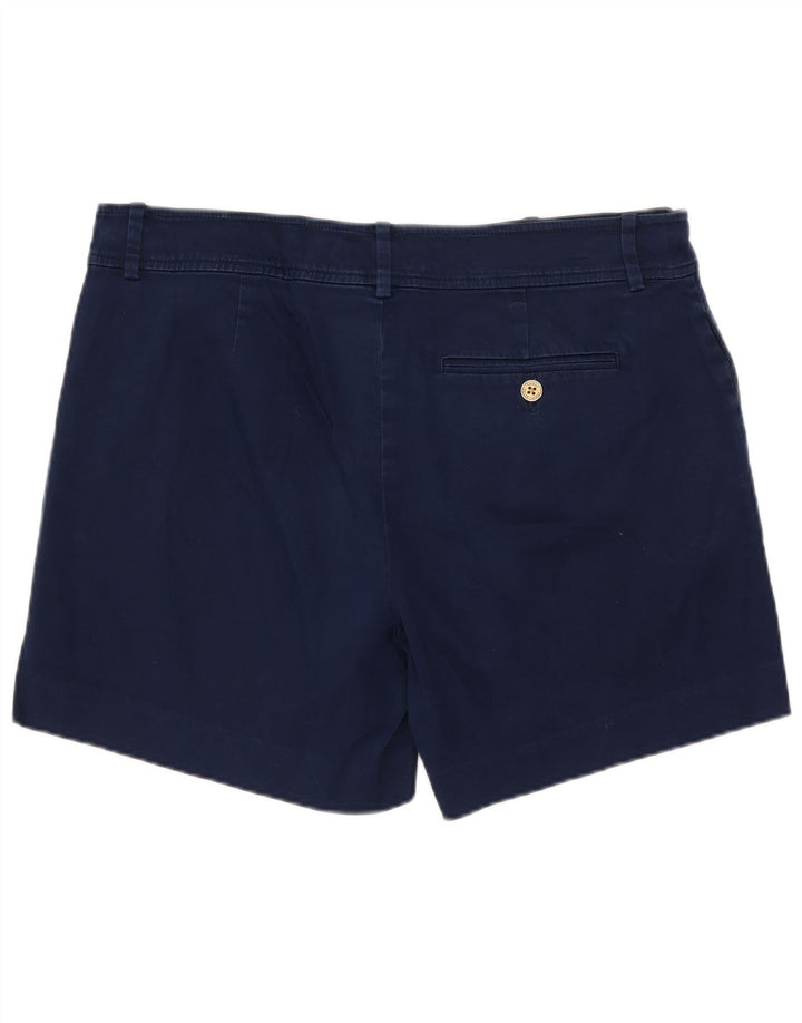 Ralph Lauren Womens Chino Shorts US 8 Medium W32 Navy Blue Cotton