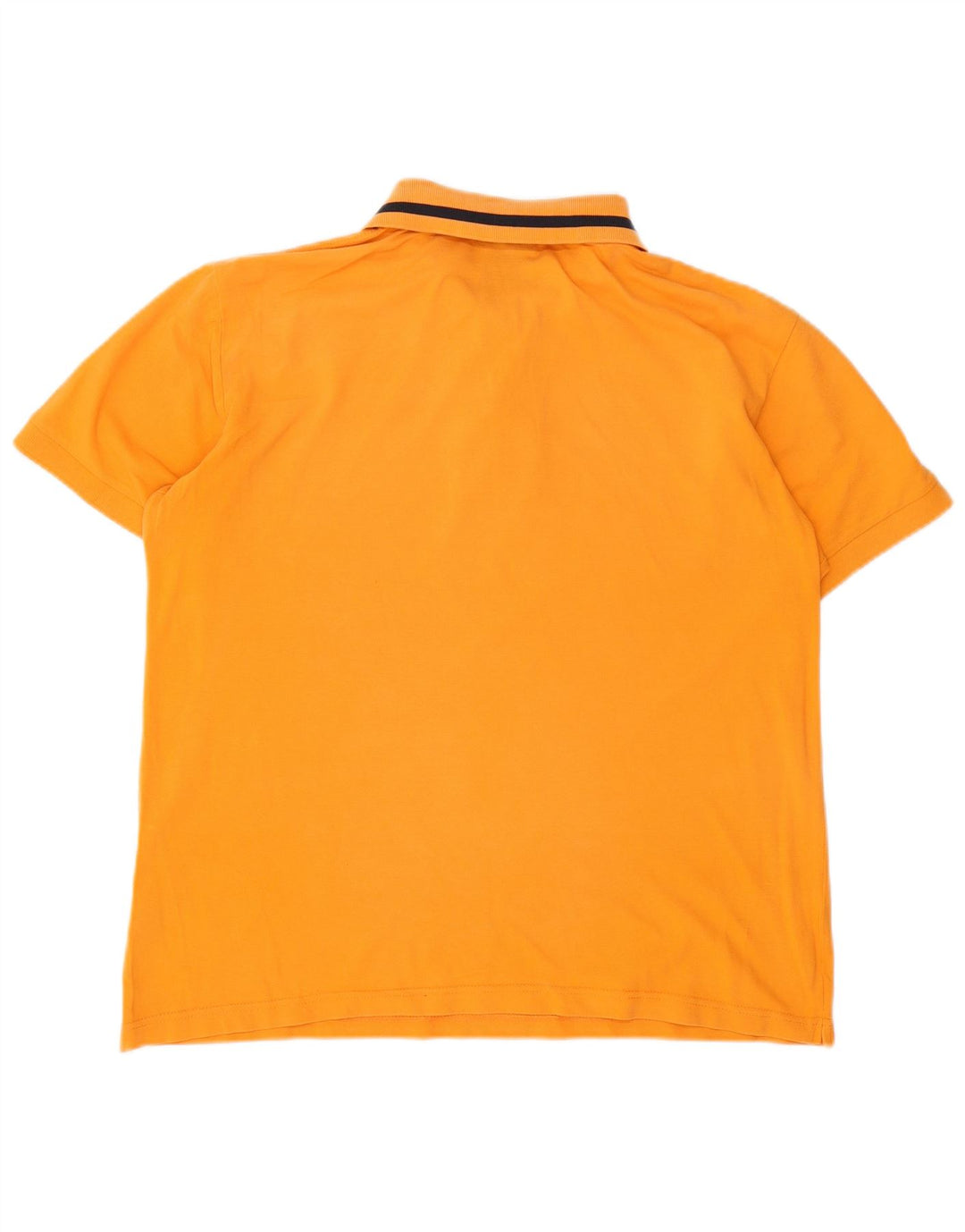 DIADORA Mens Polo Shirt Large Orange Cotton