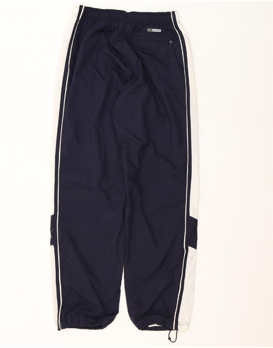 PUMA Mens Tracksuit Trousers Medium  Navy Blue Colourblock Polyester Vintage Puma and Second-Hand Puma from Messina Hembry 