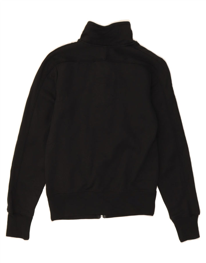 NIKE Womens Dri Fit Tracksuit Top Jacket UK 10 Small Black Polyester Vintage Nike and Second-Hand Nike from Messina Hembry 