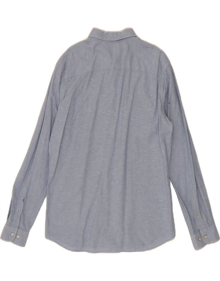 JACK & JONES Mens Shirt Large Blue Vintage Jack & Jones and Second-Hand Jack & Jones from Messina Hembry 