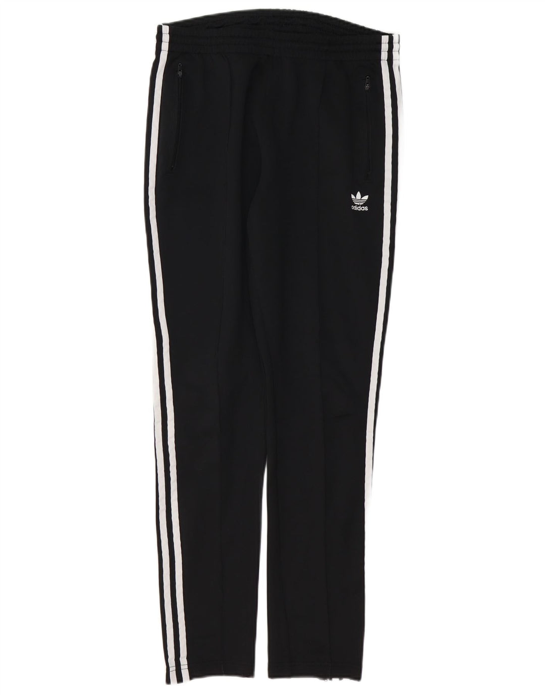 ADIDAS Womens Tracksuit Trousers UK 12 Medium  Black Cotton