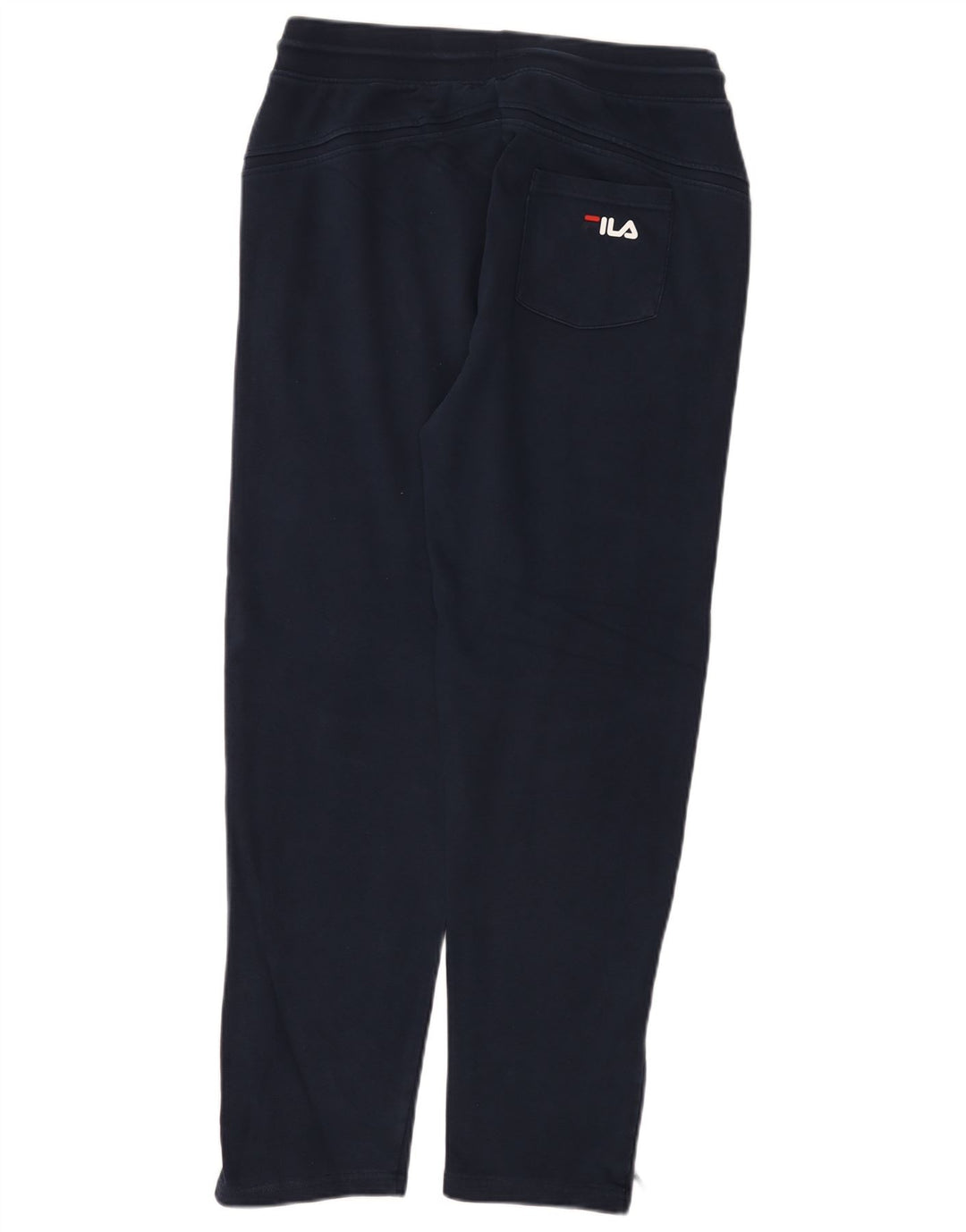 Fila Mens Tracksuit Trousers Medium  Navy Blue Cotton