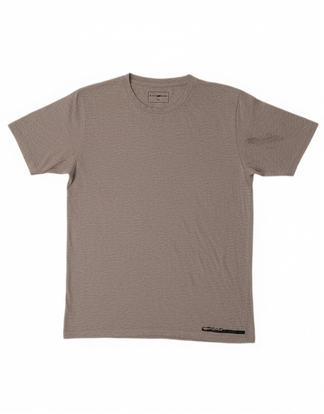 Gas Mens T-Shirt Top XL Grey Cotton