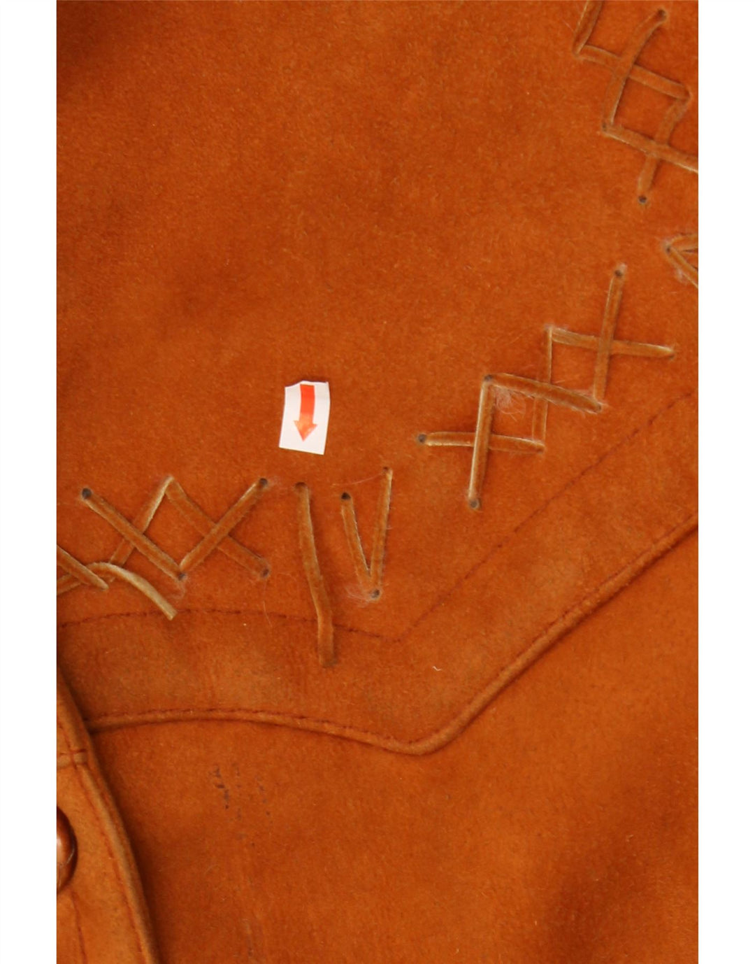 Vintage Womens Oversized Shearling Coat UK 18 XL Brown