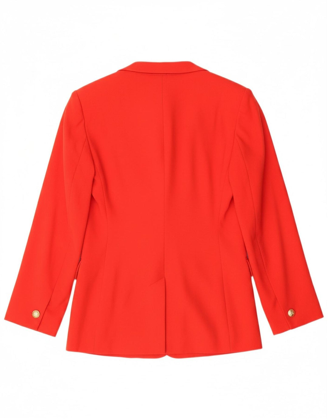 MARELLA Womens 2 Button Blazer Jacket UK 10 Small Red Virgin Wool