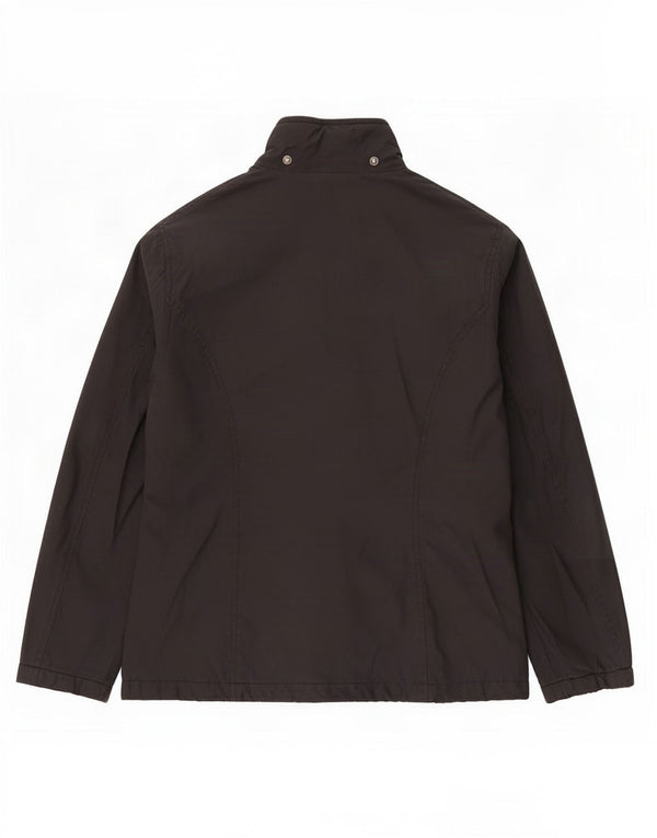 Gas Womens Bomber Jacket UK 12 Medium Black