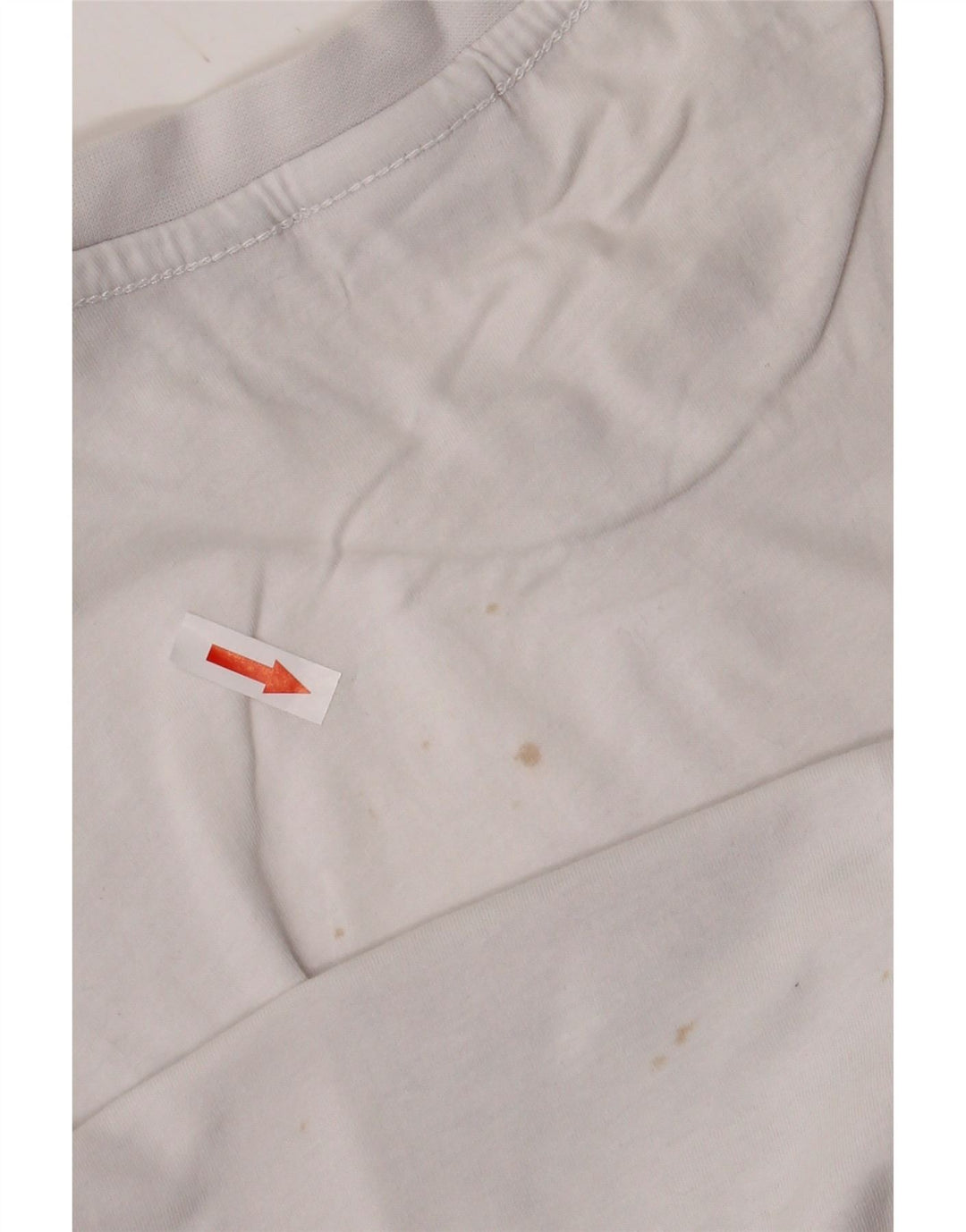 NAPAPIJRI Mens Graphic Top Long Sleeve Medium White Cotton