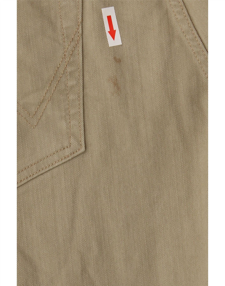 Wrangler Mens Regular Fit Straight Jeans W38 L34 Green Cotton