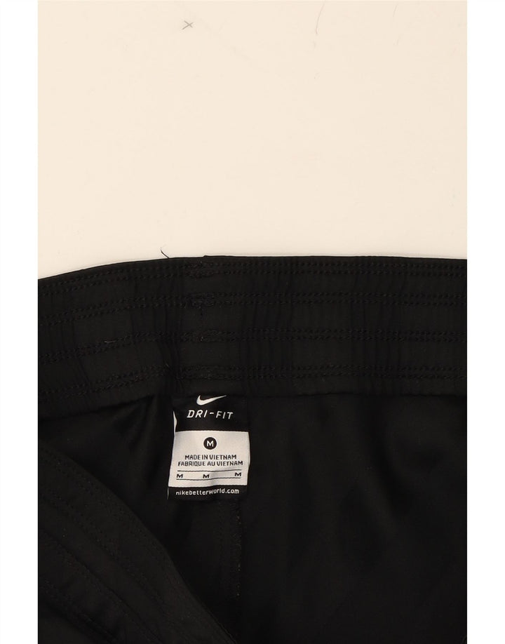 NIKE Womens Dri Fit Sport Shorts UK 12 Medium Black Polyester Vintage Nike and Second-Hand Nike from Messina Hembry 
