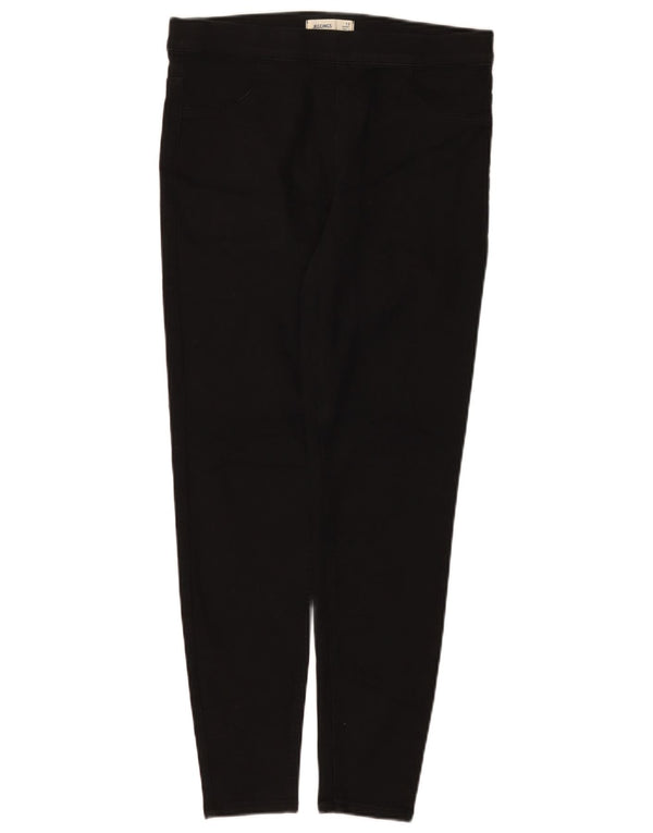 Marks & Spencer Womens Short Jegging Jeans UK 12 Medium W30 L26 Black