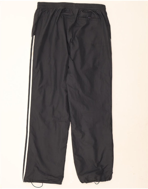 ADIDAS Mens Tracksuit Trousers UK 46/48 XL Black Polyester