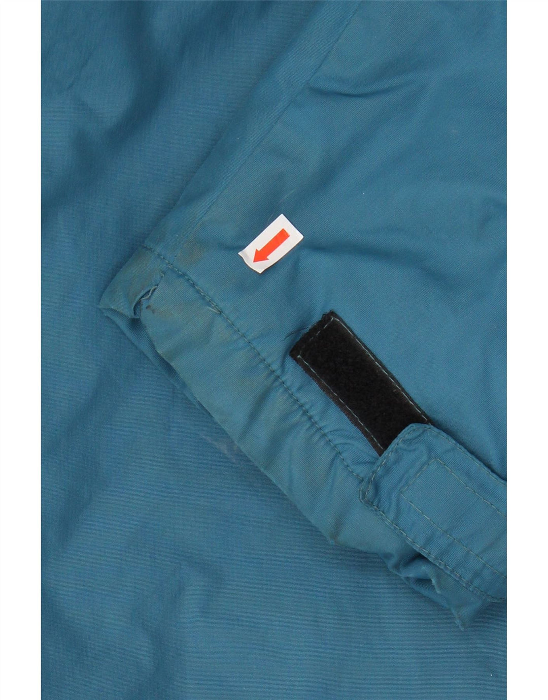 ASICS Mens Windbreaker Jacket UK 42 XL Blue Colourblock Polyamide