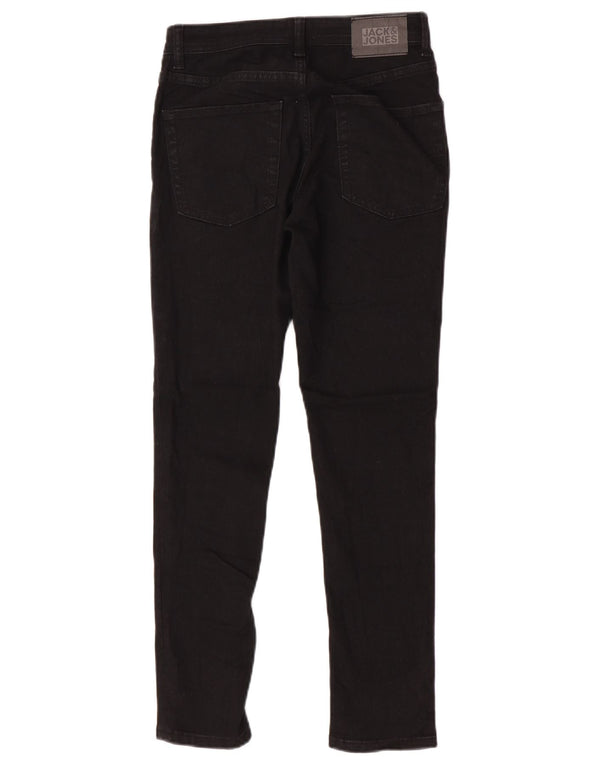 Jack & Jones Boys Skinny Jeans 11-12 Years W25 L27 Black
