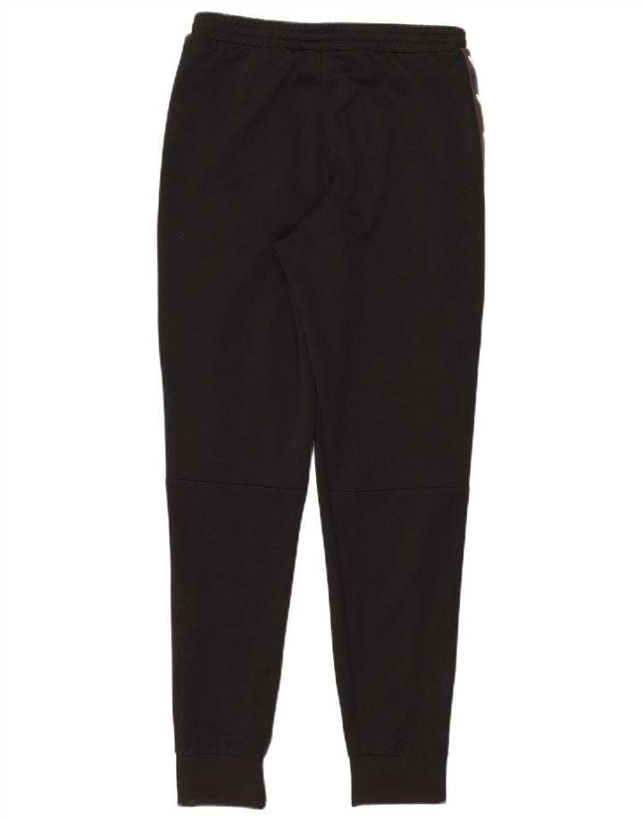 Adidas Mens Graphic Tracksuit Trousers Joggers Small  Black Polyester