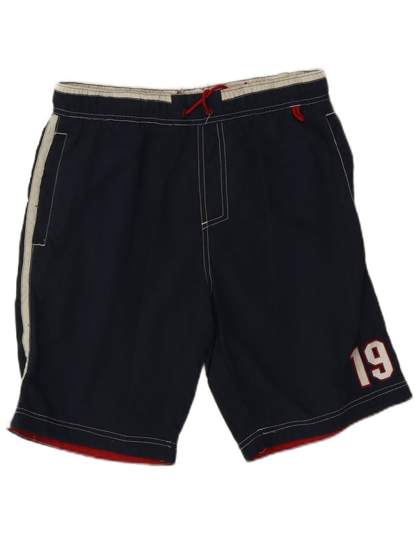 CHAMPION Boys Swimming Shorts 13-14 Years XL Navy Blue