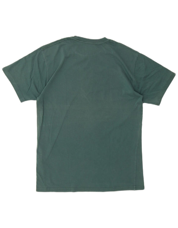 Vans Mens Classic Fit Graphic T-Shirt Top Medium Green Cotton