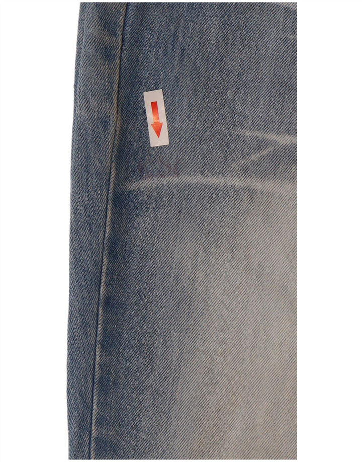 Levi's Womens Capri Jeans W32 L22 Blue Cotton Classic