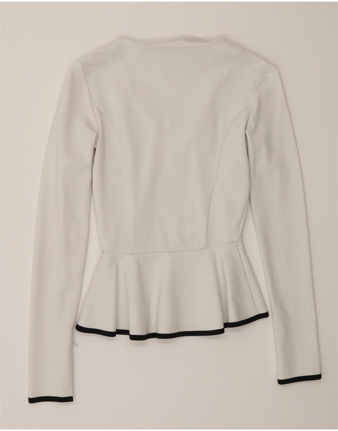 Armani Exchange Womens Blazer Jacket UK 6 XS White Viscose