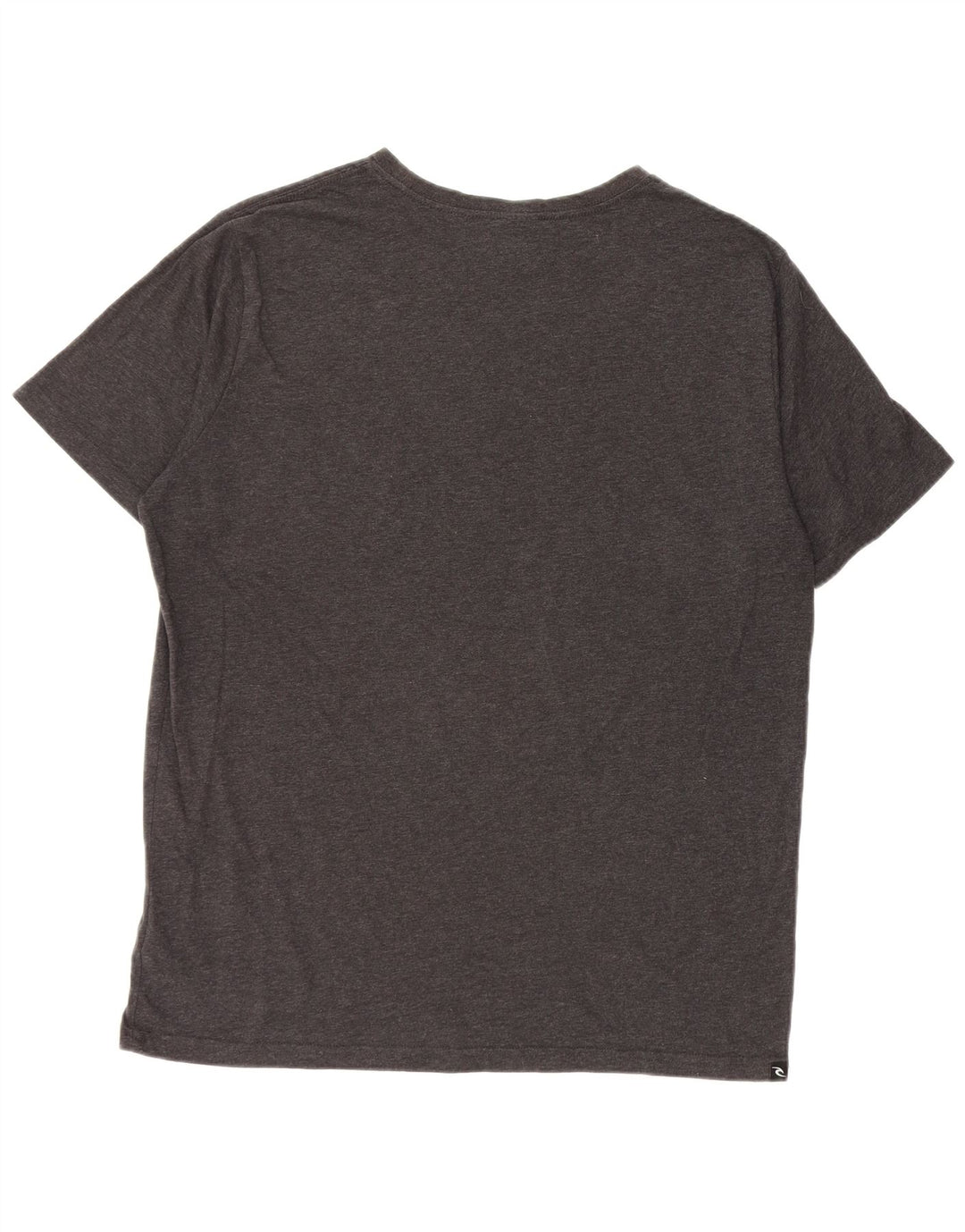 RIP CURL Mens Standard Fit T-Shirt Top Large Grey Cotton