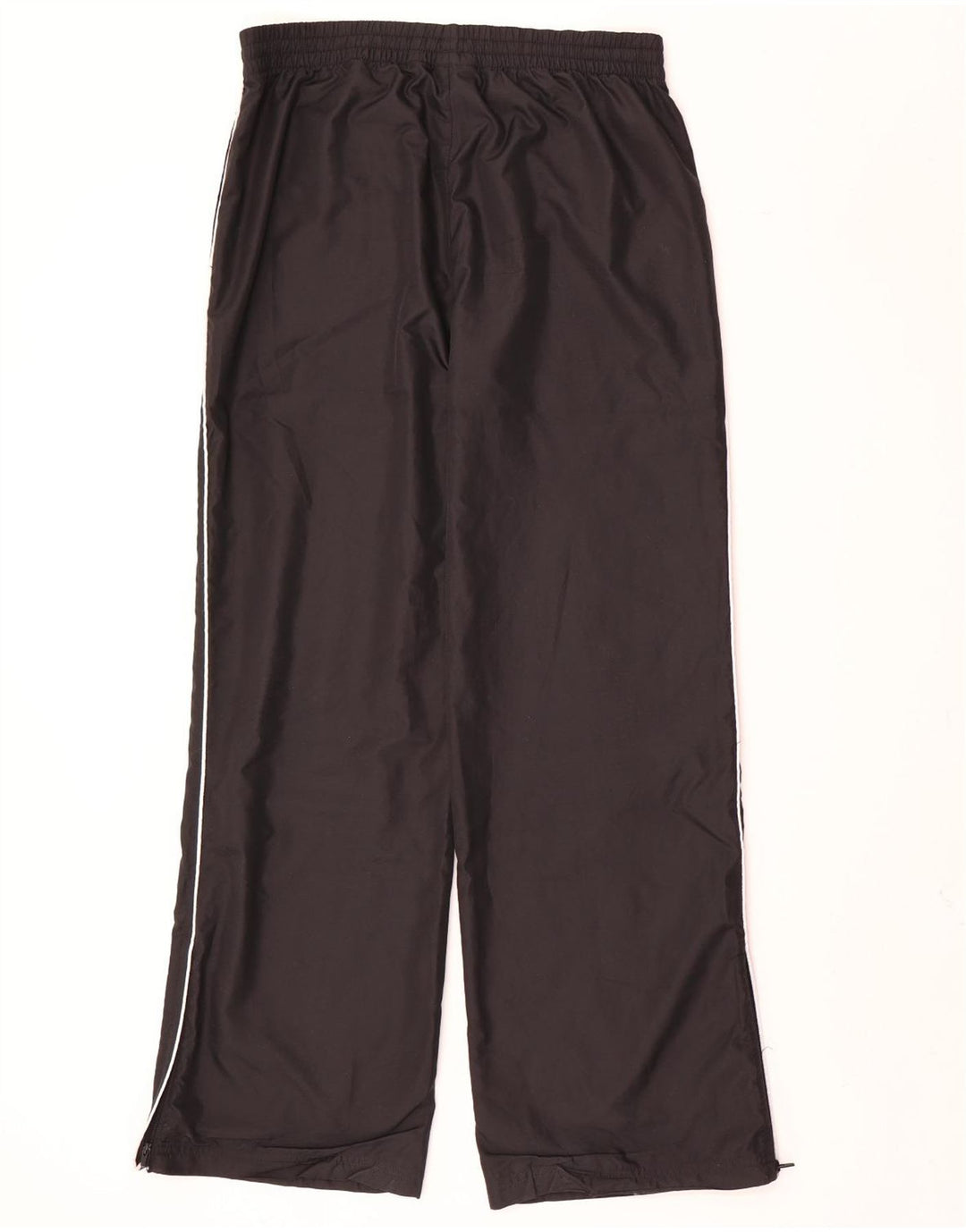 Adidas Womens Tracksuit Trousers UK 12 Medium Black Polyester