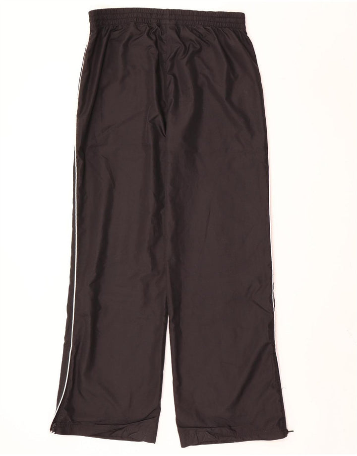 Adidas Womens Tracksuit Trousers UK 12 Medium Black Polyester
