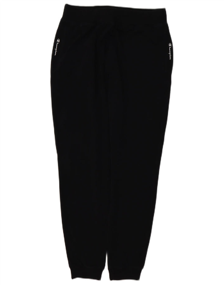 CHAMPION Womens Tracksuit Trousers Joggers UK 14 Large  Black