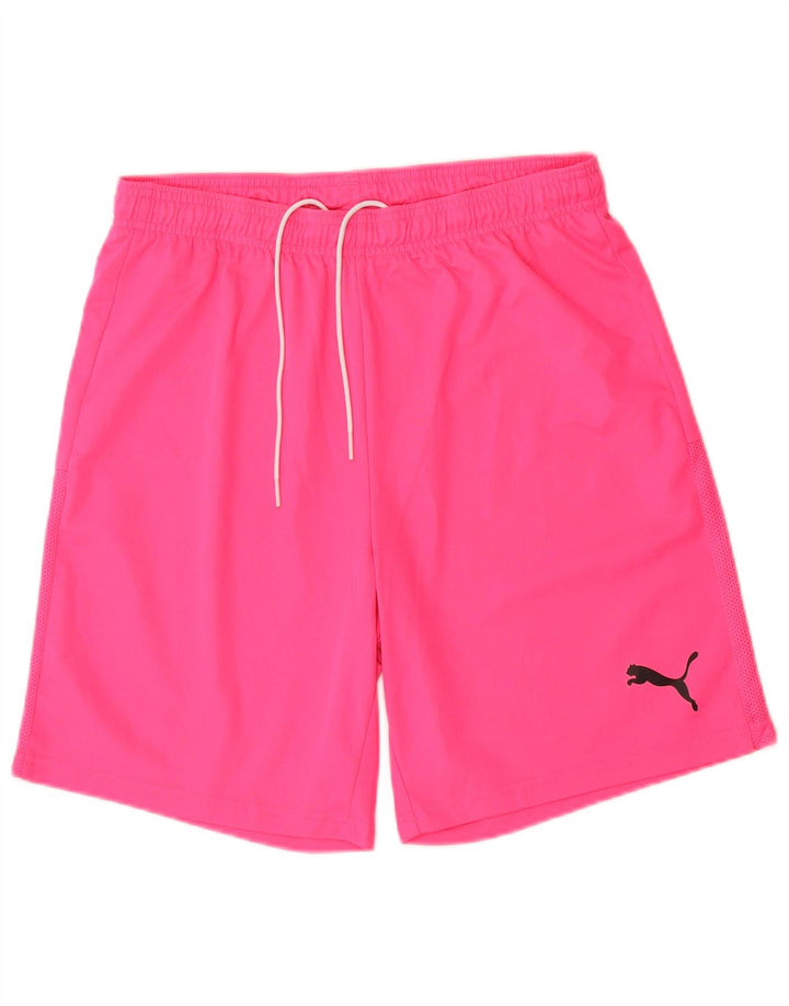 Puma Mens Sport Shorts Medium Pink Polyester