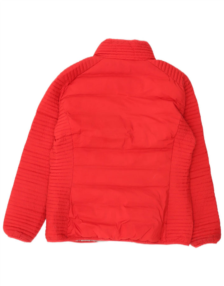 KAPPA Womens Padded Jacket UK 18 XL Red Polyester