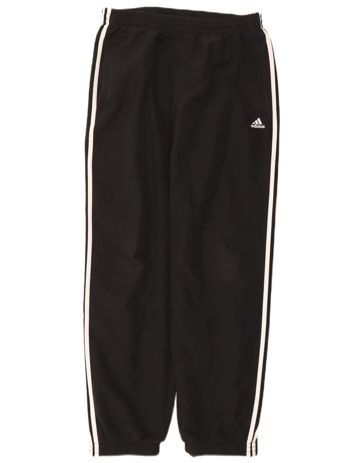 Adidas Mens Tracksuit Trousers Joggers Medium  Black Polyester