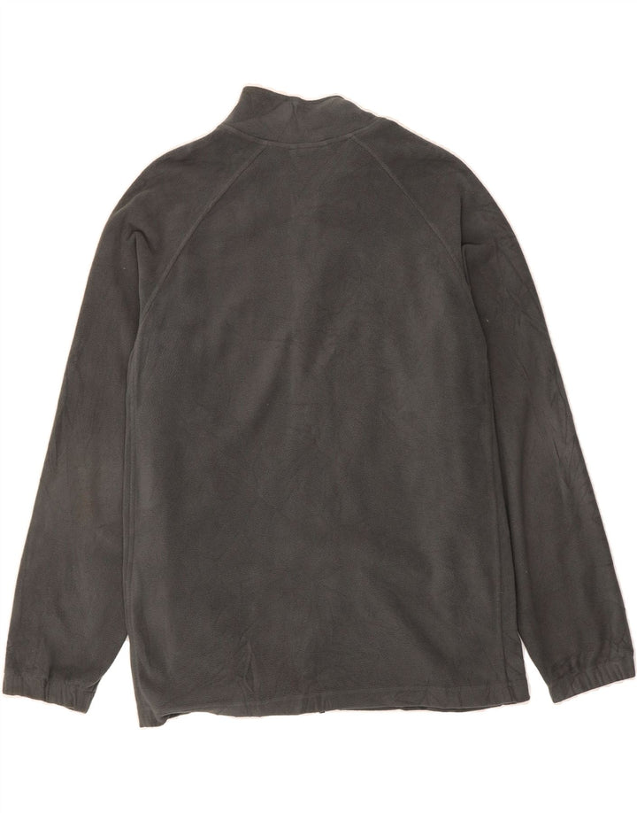 STARTER Mens Fleece Jacket UK 42/44 Large Grey Polyester Vintage Starter and Second-Hand Starter from Messina Hembry 