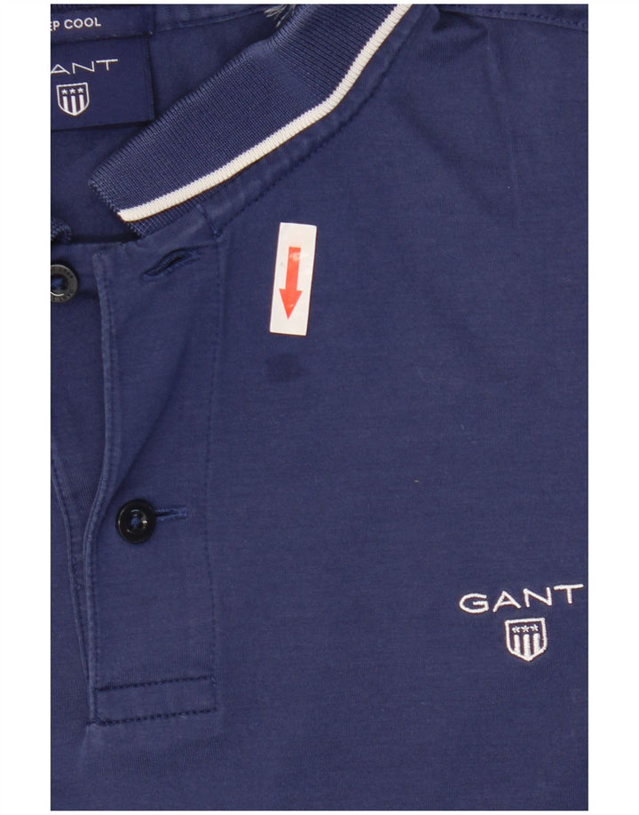Gant Mens Polo Shirt Medium Navy Blue