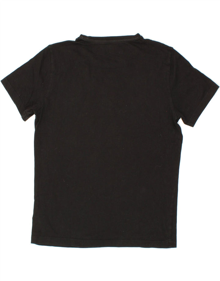 PUMA Mens Graphic T-Shirt Top Medium Black Cotton Vintage Puma and Second-Hand Puma from Messina Hembry 