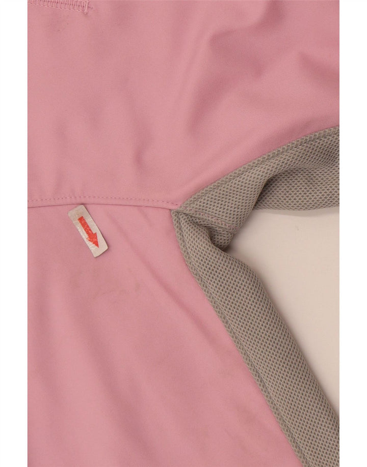 Columbia Womens Interchange Tracksuit Top Jacket UK 14 Medium Pink