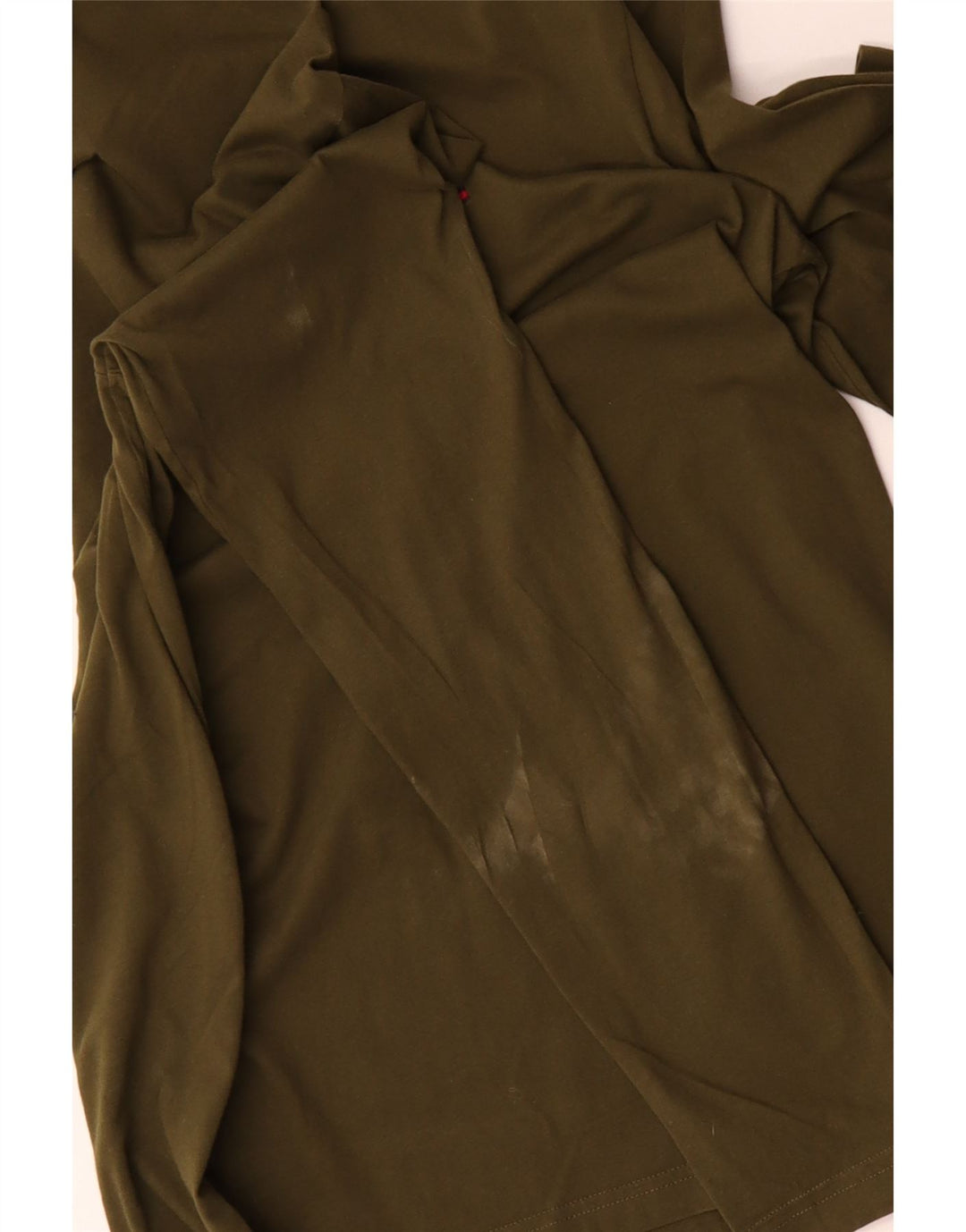 TOMMY HILFIGER Mens Top Long Sleeve 2XL Khaki Cotton